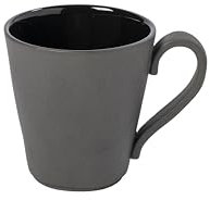 Costa Nova Lagoa Eco Gres Lot de 6 tasses avec anse Noir