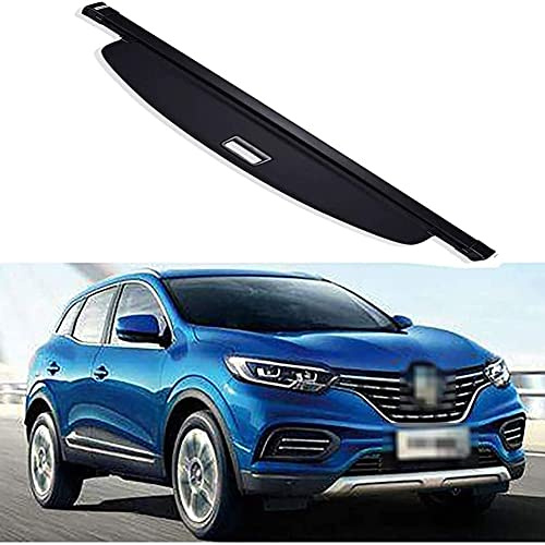 Auto Ausziehbar Laderaumabdeckung Für Renault Kadjar, Kofferraumabdeckung Schutzabdeckung Sicherheit Kofferraum Schutz Abdeckung Einziehbar GepäCkraumabdeckung Schild