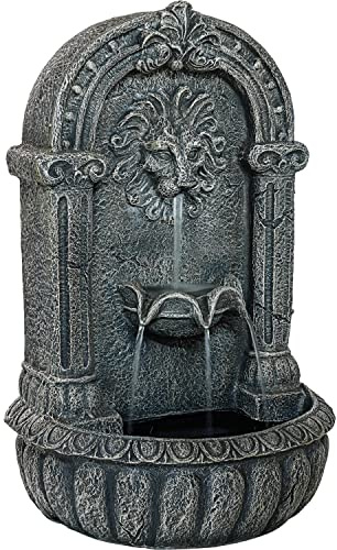 STILISTA Gartenbrunnen Löwenkopf 53 x 34 x 23 cm, inklusive Pumpe