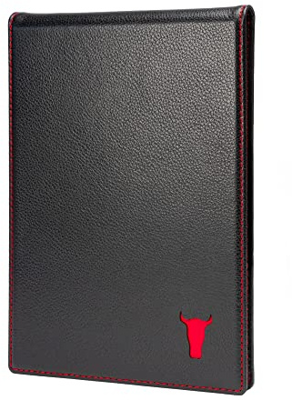 TORRO Golf Scorekartenhalter und Yardage-Buch-Cover – Echteder Golf Scorekarte und Yardage Wallet mit Bleistiftschlaufe