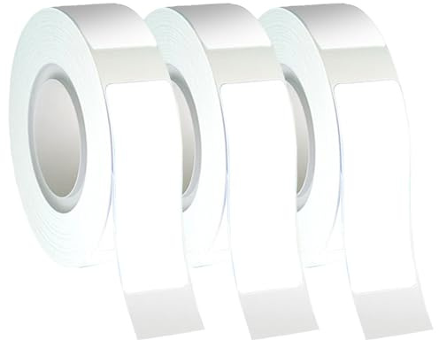 Etikettierband 3 Rollen Etikettenband,12x40mm,Selbstklebend,Thermoetiketten,Etikettenband für PhomemoD30/D32/D35/Q30,MARKLIFE P11/P12/P15,VRETTIHP3/HP4,Mehrzweck-Etiketten für Heim,Schule,Büro
