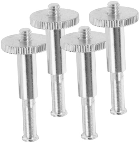 Toddmomy 4Stücke Mikrofonadapter Gewinde für Mikrofonständer Zubehör für Mikrofonarmständer Stabiler Halt für Mikrofonhalterungen und Kameraständer