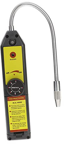 HOMSFOU Leak Detector Sensitivity Hvac Halogen Tester with Indicator Lights for Accurate Gas