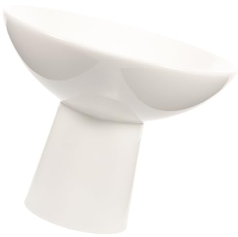 CIYODO Ciotola Decorativa in Ceramica Piedini da 5 Pollici, Fruttiera e Ciotola per Gelato per Dessert, Snack e Antipasti, per Matrimoni, Compleanni e Uso Quotidiano