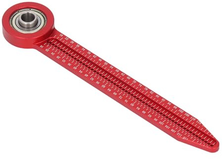 Woodworking Compass Scriber Durable 360 Degree Rotating Circular Drawing Tool for Carpenters Aluminum Alloy 5 Circle Making Scribe Ruler for Woodworking Applications