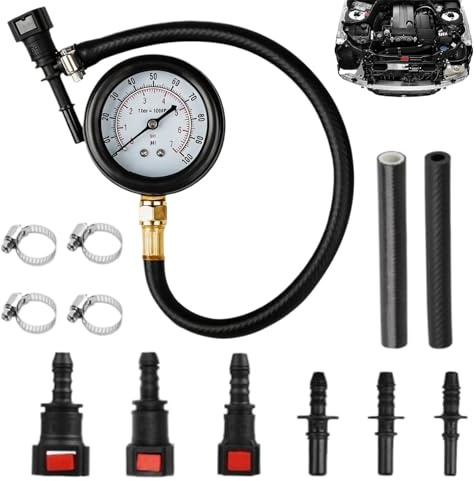 Compression Tester Automotive | Multiple Adapters Universal Heavy Duty | Automotive Leak Down Tester,for Car Motorcycle Vehicles Garage Workshop