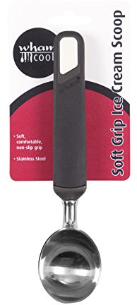 Wham Design Ice Cream Scoop, Steel, Black, 20 x 5 x 5 cm