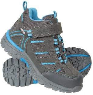 Mountain Warehouse Drift Junior Kids Waterproof Boots Grey 10