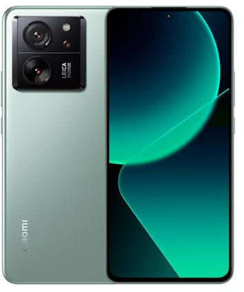 Xiaomi 13T Smartphone 12GB+256GB 6,67 FHD+ AMOLED DotDisplay 5000mAh 67W Kabelloses Laden MediaTek Dimensity 8200-Ultra (Grün)