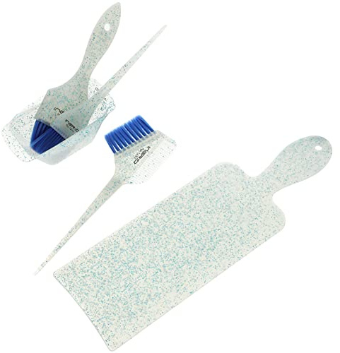 Ipetboom 5stücke Teiliges Haarfärbe Schüssel Und Pinsel Professionelles Friseurzubehör Für Präzises Auftragen Komfortabel Handhabung Inklusive Spitzgriff Zum Abteilen Für Salon Und Diy Zuha