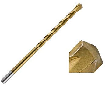 UK Drills 7.0mm x 200mm Extreme Concrete Masonry Drill Bit Titanium Coated