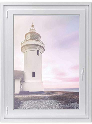 Fenster-Deko Fensterbild I Sonnenschutz Fenster Aufkleber I Deko für Bad, Küche, Kinderzimmer - Farbecht, Robust, Lichtdurchlässig - Made in Germany