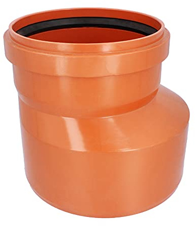 KG Übergangsrohr Ø DN 315/250 mm Braun | PP Lang Reduzierung Muffe KG Reduktion Rohrreduzierung Reduzierstück | Kanalrohrsystem Abwasserrohr Heißwasser/Chemische Beständigkeit | Abwasser Installation