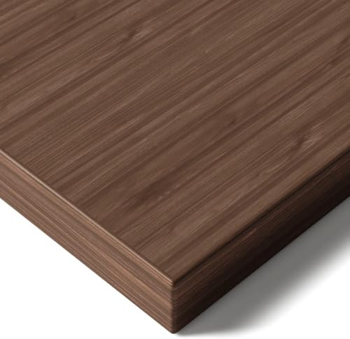 Desktronic bordsskiva 200 x 80 cm - Perfekt för höj- och sänkbara skrivbord, matbord och mer - Tillverkad i Europa - 25 mm robust och hållbar bordsskiva