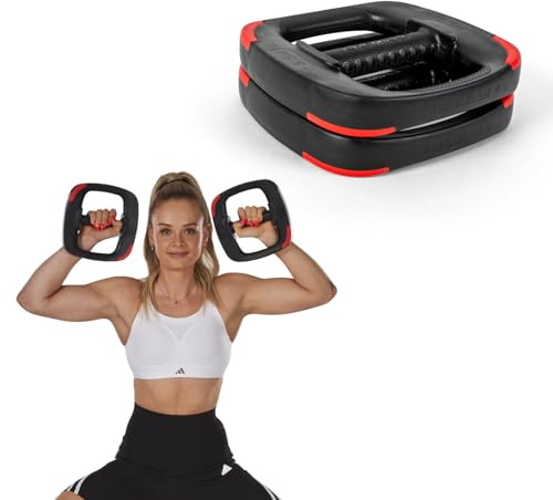 Les Mills™ Ergonomische Doppelzweck-Hantelscheiben für Ganzkörpertraining