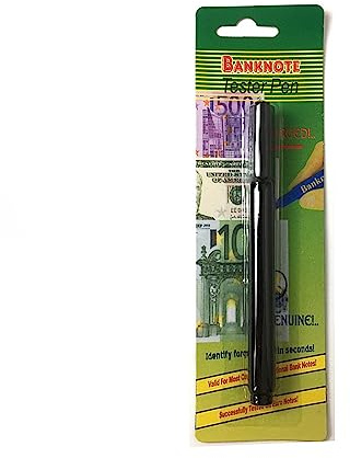Puco Stylo testeur de chèque d'argent Graffitipen Mini détecteur de Monnaie d'encre détecteur de Faux Billets Faux vérificateur de Billets Stylo Stylo détecteur de Monnaie d'encre Portable