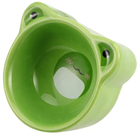 Supvox Keramiknapf Für Kleine Haustiere rutschfeste Fressschale Cartoon Design Stabiler Napf Für Hamster Meerschweinchen Mäuse Und Kleine Nager Für Trockenes Und Feuchtes Futter