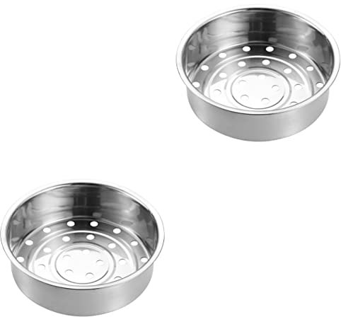 ANSNOW Olla Arrocera Vaporera de Acero Inoxidable para Alimentos Y Verduras, Vaporera para Alimentos, Olla Vaporizadora, Olla para Cocinar Al Vapor, Utensilios de Cocina de Metal, Vaporera Inoxidabl