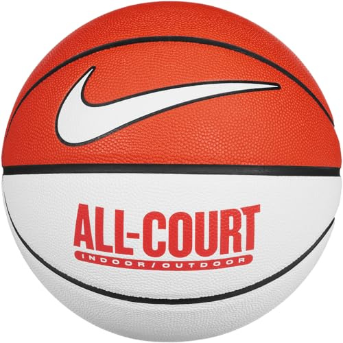 Nike Everyday All Court 8P Basketball Pallone Basket Summit White Misura 7