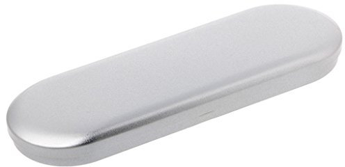 BOGEEL Lápiz de estaño plateado para estuche, caja de almacenamiento, papelería, escuela, oficina, nosotros
