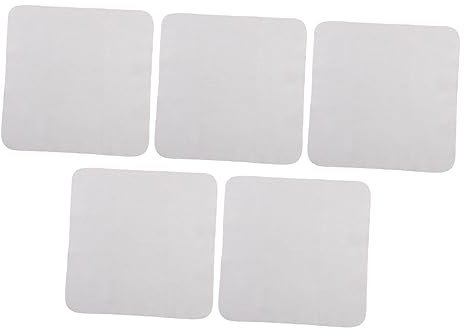 Healvian 5stücke Brillenputztücher Linsenreinigungstücher Handy-bildschirmreinigungstücher Geschmeidige Reinigungstücher für Brillen Uhren Elektronikgeräte Laptops Tablets Smartphones