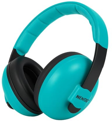 ESTRO Casque Anti Bruit Enfant - Protection Auditive Bebe Casque Anti-Bruit Bébé Protection Auditive Enfant Concert EM1 (Menthe)