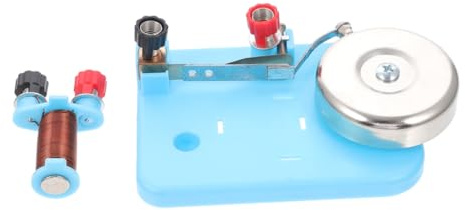 VICASKY Suoneria Elettrica Attrezzatura Per Esperimenti Sui Circuiti Strumento Didattico Sull'elettricità Forniture Per Laboratori Di Fisica Suoneria Per Laboratorio