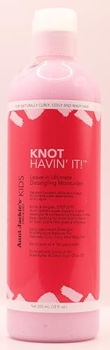 Aunt Jackies Girls Knot Havin' It Leave-In Detangling Moisturizer 12oz by Aunt Jackie's