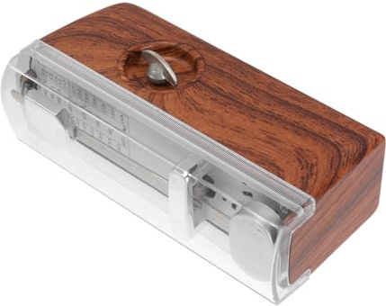MILISTEN 1Stk Metronom Metronom mechanisches Metronom mit Glocke Metronom für Harfe musikinstrumente Klavier gitarre zubehör Tragbares Metronom Piano-Metronom Universal-