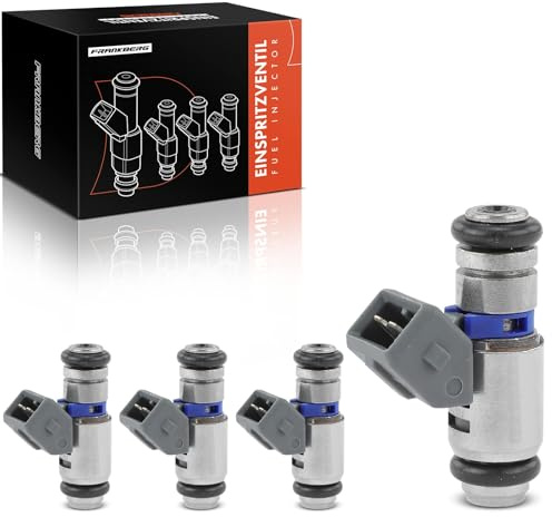 Frankberg 4x Einspritzventil Einspritzdüse Injektor Replace# 9627771580 | Kompatibel mit Saxo S0 S1 1.6L 1996-2004 Barchetta 183 1.7L 1995-2005 Brava 182 1.7L 1995-2001
