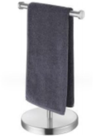 Standhandtuchhalter Handtuchständer Handtuchhalter Aus Edelstahl 304, T-förmiger Handtuchhalterständer Für Badezimmer, Küche, Waschtisch, Arbeitsplatte Badetuchhalter Freistehend Handtuchhalter Stehen