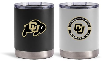 The Memory Company Lizenziertes NCAA 2er-Pack Home/Away Lowball (kein Griff)