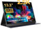 Missun Portable Monitor, 13.3 Zoll 2.5K IPS Mobiler Bildschirm Tragbarer Monitor Bildschirmgröße 16:10, QHD 2560 × 1600 IPS Mobiler HDMI USB-C für Laptop/MacBook/PC/Xbox/PS/Switch, mit Schutzhülle