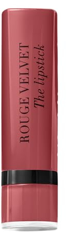 Bourjois, Rouge Velvet The Lipstick, barra de labios, 45 Mauv’Ringue, 2.4 g