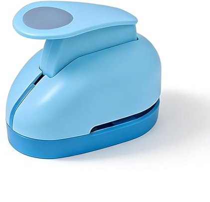 Circle Punch 1 Inch, Circle Punches for Crafting, Circles Cutter, Manual Hole Punch and Cutter Tool for Scrapbooking, Cards and DIY Projects, Compact Paper Punches for Crafts and Creative Stamp Use