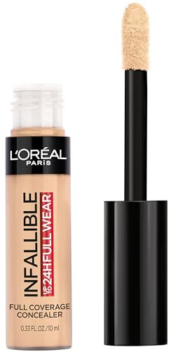 L'Oreal Paris Makeup Infallible Full Wear Waterproof Matte Concealer, Full Coverage, Oatmeal, 0.33 fl. oz.