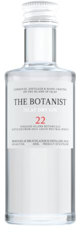 The Botanist Islay Dry Gin mit 46% vol. (1 x 0,05l) |Einzigartiger Gin mit handgeernteten Botanicals von der schottischen Insel Islay