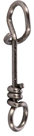 50 st fiskesvirvlar Clips, Fastach Clips, Fisketillbehör Fiske Clip Fast Snaps Rostfritt stål Fiske Swivel Lock Fiske Rullande fat Swivel Lock Fiske Lure Leaders Tillbehör