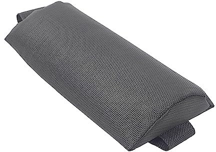 POFET Kopfstützenkissen, Kissen, Nacken, Bein, Kniekissen, Unterstützung für zusammenklappbare Strandschlingen/Liegestühle für Hinterhof, Picknicks, Strand – Grau