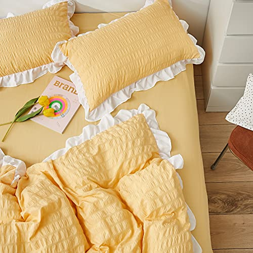 Lanqinglv Satin Bettwäsche 200x200cm Weinrot Blumenmuster Jacquard Glatt Vintage Bettbezug mit Reißverschluss und 2 Kissenbezug 80x80cm