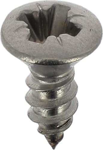 Restagraf - Vis à Tôle - Tête Fraisée Bombée Pozidrive - Inox - Standard DIN 7983 - Fixation Carrosserie - Réf. 7020 - Sachet de 30