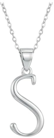 Sofia Milani - Damen Halskette 925 Silber - Buchstaben Anhänger
