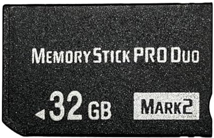 MS Pro Duo MARK2 Carte mémoire 32 Go pour appareil photo PSP 1000 2000 3000 Accessoires 32 Go