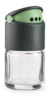 Lékué Especiero de vidrio con dosificador doble