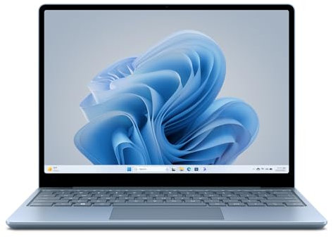 Microsoft Surface Laptop Go 3 | 12,45 Laptop | Intel Core i5 | 256GB SSD | 8GB RAM | Windows 11 Home | Eisblau | 2023 Modell