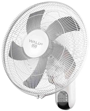 Generico WALL 40 - EV108 - VENTILATORE A PARETE Ø40CM E TELECOMANDO FUNZIONE SLEEP CON OSCILLAZIONE