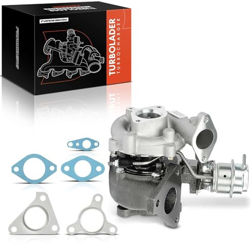 Frankberg Turbocompressore a Gas di Scarico Diesel Compatibile con Almera Tino V10 2.2L 2003-2006 Primera P12 2.2L 2003-2008 Primera Hatchback P12 2.2L 2003-2008 Replace# 725864-0001