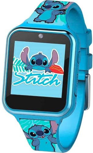 KIDS EUROSWAN Reloj Interactivo Stitch con cámara, grabadora, Juegos, Juegos...12x8x8 cm