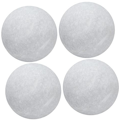 TOPBATHY Chill Whiskey Without Melting Ice 4pcs Natural Marble Ice Wine Stones Home Bar Accessories