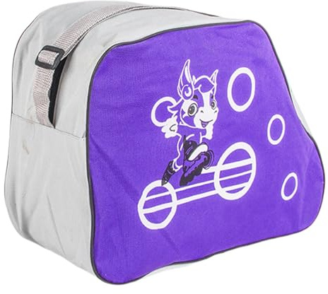 Bolsa de patinaje transpirable, mochila ajustable para patinaje artístico y patinaje en línea para niños y niñas, ideal para accesorios de patinaje sobre ruedas, bolsa de patinaje para patines de